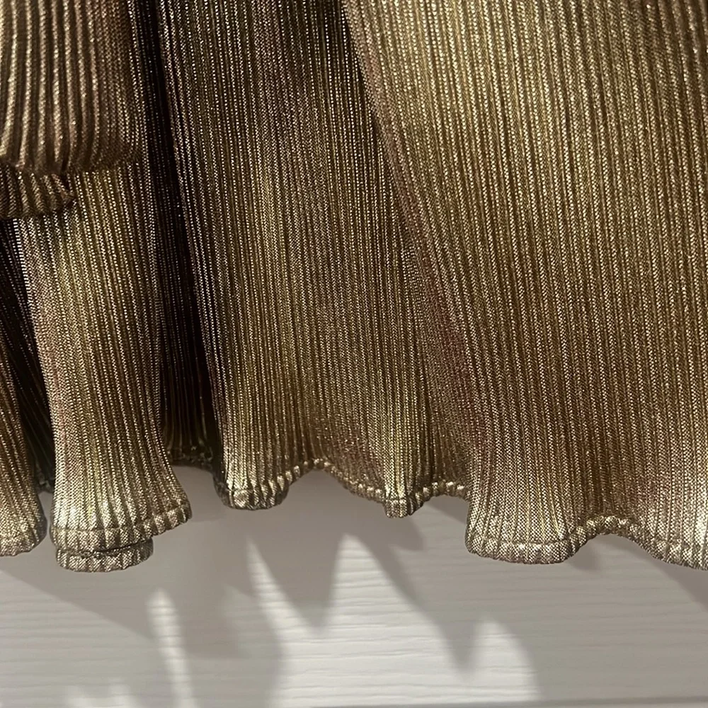 SBETRO GOLD DRESS - Picture 6 of 10